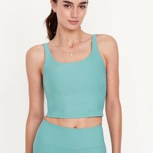 NWT Old Navy Light Support Powersoft Longline Sports Bra